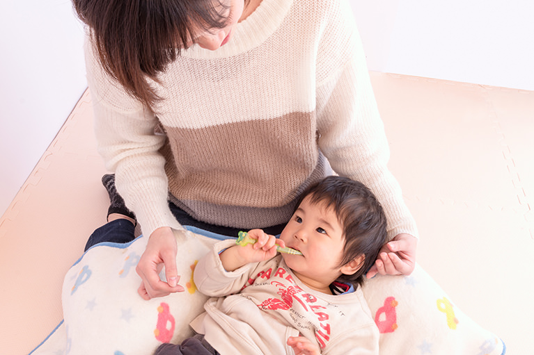 仕上げ磨きから仕上げチェックへ